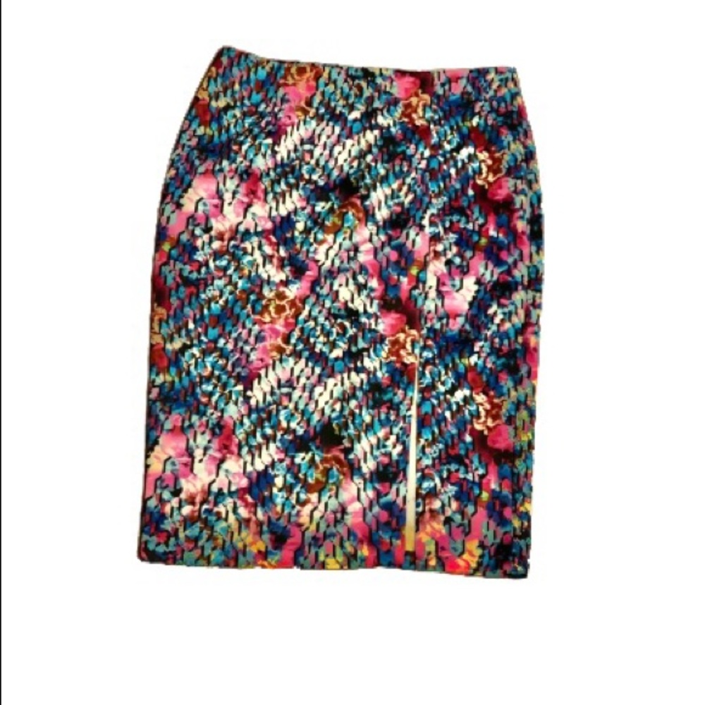 JustFab Printed pencil skirt size XL
